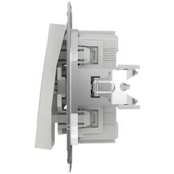 Schneider Electric Dvojitý spínač Asfora Signální bílá (RAL 9003) EPH1170121D 1 ks