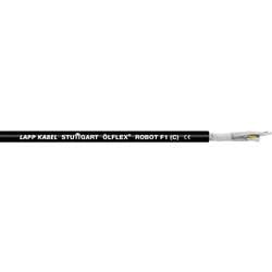LAPP 29664/1000 kabel pro energetické řetězy ÖLFLEX® ROBOT F1 4 G 1.5 mm² černá 1000 m