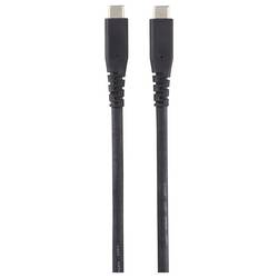 Renkforce Kabel USB-C USB 3.2 Gen2x2 USB-C ® zástrčka, USB-C ® zástrčka 1.00 m černá krytí TPE RF-5501102