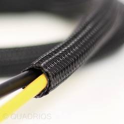 Quadrios 23CA231 23CA231 ochranný oplet černá polyester 13 do 14 mm 3 m