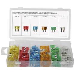 ToollandHAS08 Plochá pojistka, 5 A, 10 A, 15 A, 20 A, 25 A, 30 A, 120 díly