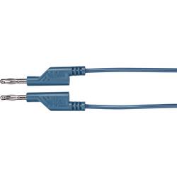 VOLTCRAFT MS5/BL měřicí kabel lamelová zástrčka 4 mm lamelová zástrčka 4 mm 5.00 m modrá 1 ks
