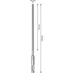 Bosch Accessories 2608833895 2608833895 příklepový vrták 6.5 mm SDS plus 10 ks