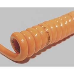 BKL Electronic 1506109 spirálový kabel H07BQ-F 400 mm / 1600 mm 3 G 2.50 mm² + 3 G 2.50 mm² oranžová 1 ks