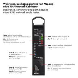 LogiLink WZ0076 WZ0076 síťový tester černá