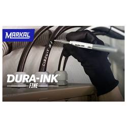 Markal DURA-INK FINE 96023 permanentní popisovač černá Vodotěsné: Ano