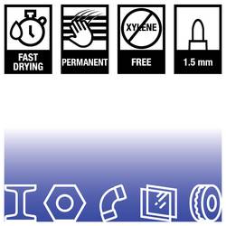 Markal DURA-INK FINE 96023 permanentní popisovač černá Vodotěsné: Ano