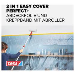 tesa Easy Cover Perfect+ 56571-00000-00 krycí fólie tesa Easy Cover® žlutá, transparentní (d x š) 33 m x 1.40 m 1 ks