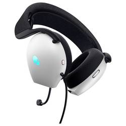 Dell AW520H-W-DEAM sluchátka uzavřená (Over Ear) kabelová stereo bílá High-Resolution Audio Gaming
