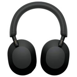 Sony WH-1000XM5 Headset uzavřená (Over Ear) Bluetooth® stereo černá High-Resolution Audio, Redukce šumu mikrofonu, Potlačení hluku Indikátor nabití, headset,