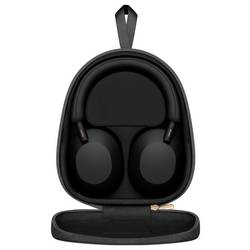 Sony WH-1000XM5 Headset uzavřená (Over Ear) Bluetooth® stereo černá High-Resolution Audio, Redukce šumu mikrofonu, Potlačení hluku Indikátor nabití, headset,