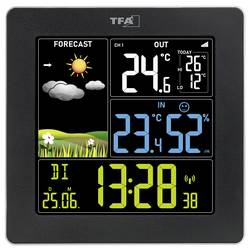 TFA Dostmann Sun 2 35.1174.01 digitální bezdrátová meteostanice Předpověď pro 12 až 24 hodin Počet senzorů (max.) 3 ks