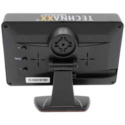 Technaxx TX-170 bezdrátový couvací videosystém automatické denní, parkovací senzory, sklopná, dodatečný IR držák registrační značky, do zapalovače cigaret,
