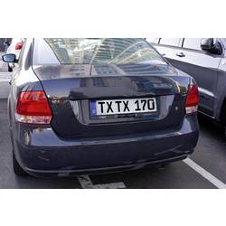 Technaxx TX-170 bezdrátový couvací videosystém automatické denní, parkovací senzory, sklopná, dodatečný IR držák registrační značky, do zapalovače cigaret,