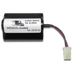 WEDICO-models 2316-W akupack Li-Ion (modelářství), 11.1 V, 4200 mAh, AMP