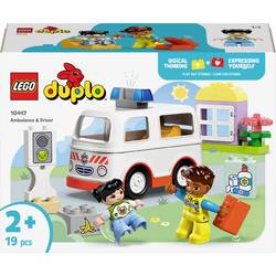 10447 LEGO® DUPLO® Záchranářský vůz s řidičem