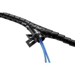SpeaKa Professional hadice kabelového svazku polyuretan (PE) černá flexibilní (Ø x d) 20 mm x 1 m 1 ks SP-13402968