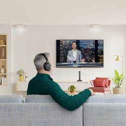 Hama sluchátka uzavřená (Over Ear) Bez kabelu, bezdrátová, Bluetooth® černá regulace hlasitosti TV