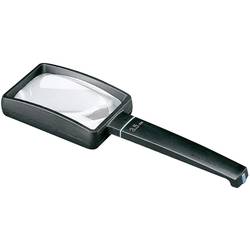 Eschenbach 2655750 ruční lupa zvětšení: 3.5 x, Velikost objektivu: (d x š) 75 mm x 50 mm, černá