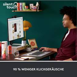Logitech Signature M650 optická myš, přenos bezdrátový, Bluetooth®, 5 tlačítko, 4000 dpi, grafitová