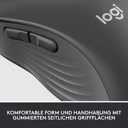 Logitech Signature M650 optická myš, přenos bezdrátový, Bluetooth®, 5 tlačítko, 4000 dpi, grafitová