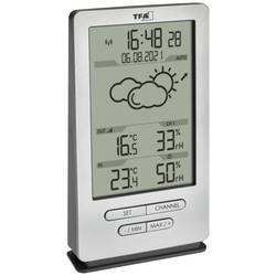 TFA Dostmann XENA 35.1162.54 digitální bezdrátová meteostanice Předpověď pro 12 až 24 hodin Počet senzorů (max.) 3