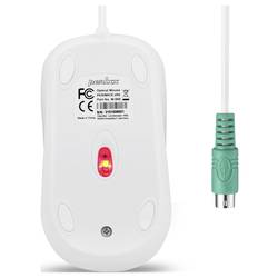 Perixx PERIMICE-209 P W optická myš, přenos kabelový, 3 tlačítko, 1000 dpi, bílá