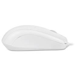 Perixx PERIMICE-209 P W optická myš, přenos kabelový, 3 tlačítko, 1000 dpi, bílá