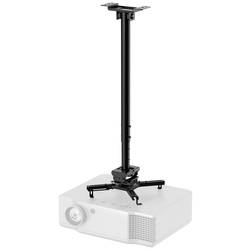 Neomounts CL25-550BL1 stropní držák projektoru stropní držák, naklápěcí + nakláněcí, nastavitelná výška, otočný vzd. země-strop (max.): 114.5 cm černá