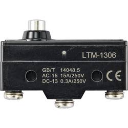 TRU COMPONENTS TC-9201356 mikrospínač 250 V/AC 15 A 1x zap/(zap) bez aretace 1 ks