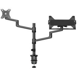 Neomounts DS20-425BL2 držák na stůl pro monitor 1 Displej: (s) 43,2 cm (17) - 68,6 cm (27) černá naklápěcí, otočný, nakláněcí, nastavitelná výška