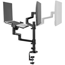 Neomounts DS20-425BL2 držák na stůl pro monitor 1 Displej: (s) 43,2 cm (17) - 68,6 cm (27) černá naklápěcí, otočný, nakláněcí, nastavitelná výška