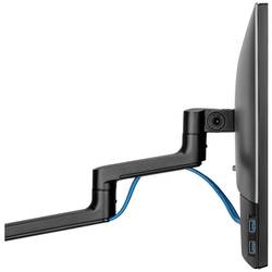 Neomounts DS20-425BL2 držák na stůl pro monitor 1 Displej: (s) 43,2 cm (17) - 68,6 cm (27) černá naklápěcí, otočný, nakláněcí, nastavitelná výška
