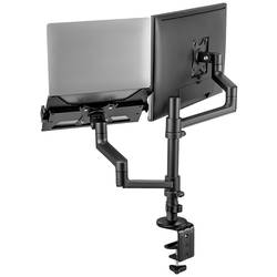 Neomounts DS20-425BL2 držák na stůl pro monitor 1 Displej: (s) 43,2 cm (17) - 68,6 cm (27) černá naklápěcí, otočný, nakláněcí, nastavitelná výška