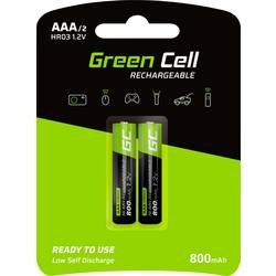Green Cell HR03 akumulátor AAA Ni-MH 800 mAh 1.2 V 2 ks