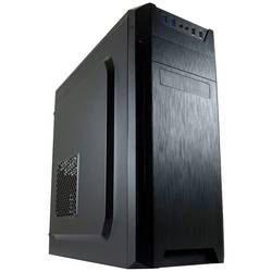 LC Power 7040B midi tower PC skříň černá boční okno