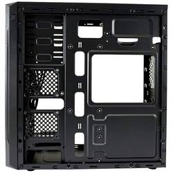 LC Power 7040B midi tower PC skříň černá boční okno