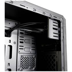 LC Power 7040B midi tower PC skříň černá boční okno