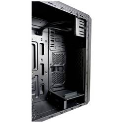 LC Power 7040B midi tower PC skříň černá boční okno