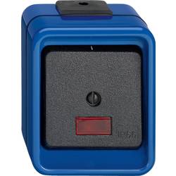 Merten 1násobné kompletní sada Kolébkový ovládací spínač modrá 372375 1 ks