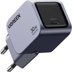 UGREEN Nexode Pro nabíjecí adaptér, USB-C® zásuvka, 30 W, šedá