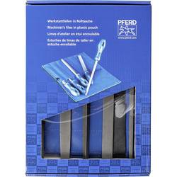 PFERD TOOLS 11801533 Sada dílenských pilníků drážek z PVC 3 do svinovací tašky vč. Krabice. Krabice Délka 200 mm 1 ks