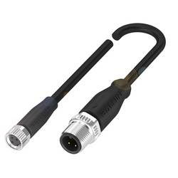 BALLUFF Kabeláž rozvaděče, BCC03F4, piny: 3, 0.30 m, 1 ks