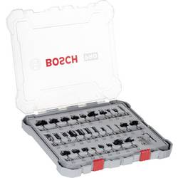 Sada fréz, 6 mm dřík, 30 ks Bosch Accessories 2607017474