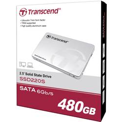 Transcend 220S 480 GB interní SSD pevný disk 6,35 cm (2,5) SATA 6 Gb/s Retail TS480GSSD220S
