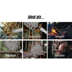 Berger & Schröter 27006 skládací lopatka s taškou, s pilou, s čepelí