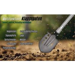 Berger & Schröter 27006 skládací lopatka s taškou, s pilou, s čepelí