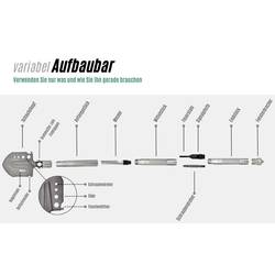 Berger & Schröter 27006 skládací lopatka s taškou, s pilou, s čepelí