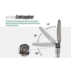 Berger & Schröter 27006 skládací lopatka s taškou, s pilou, s čepelí