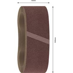 Bosch Accessories 2608606084 brusný pás Zrnitost 150 (d x š) 533 mm x 75 mm 10 ks